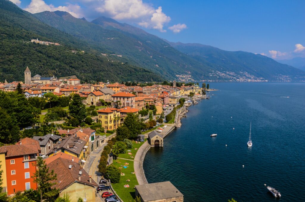 Lago Maggiore, Suíça