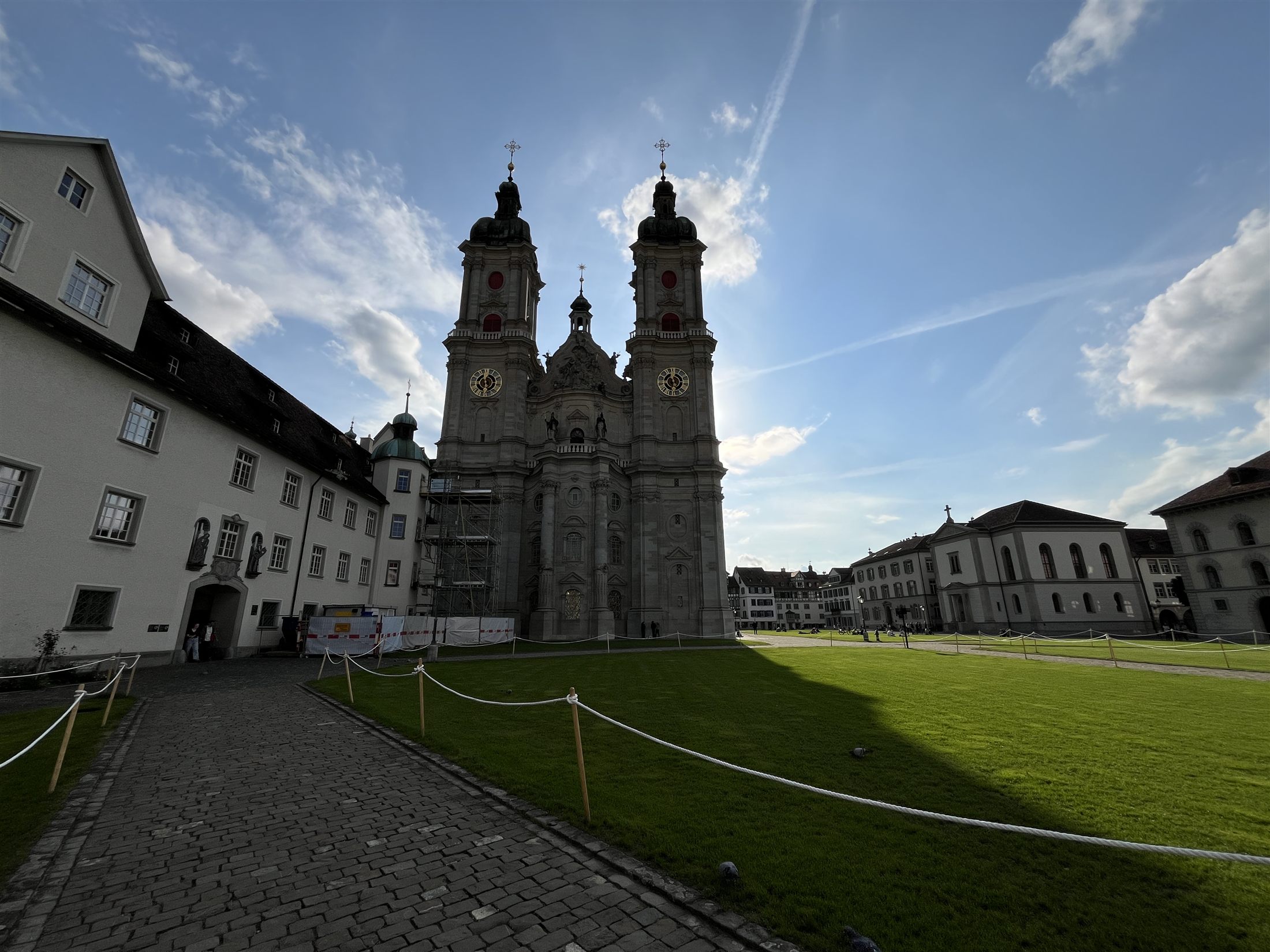 A catedral da abadia de São Galo (St. Gallen)
