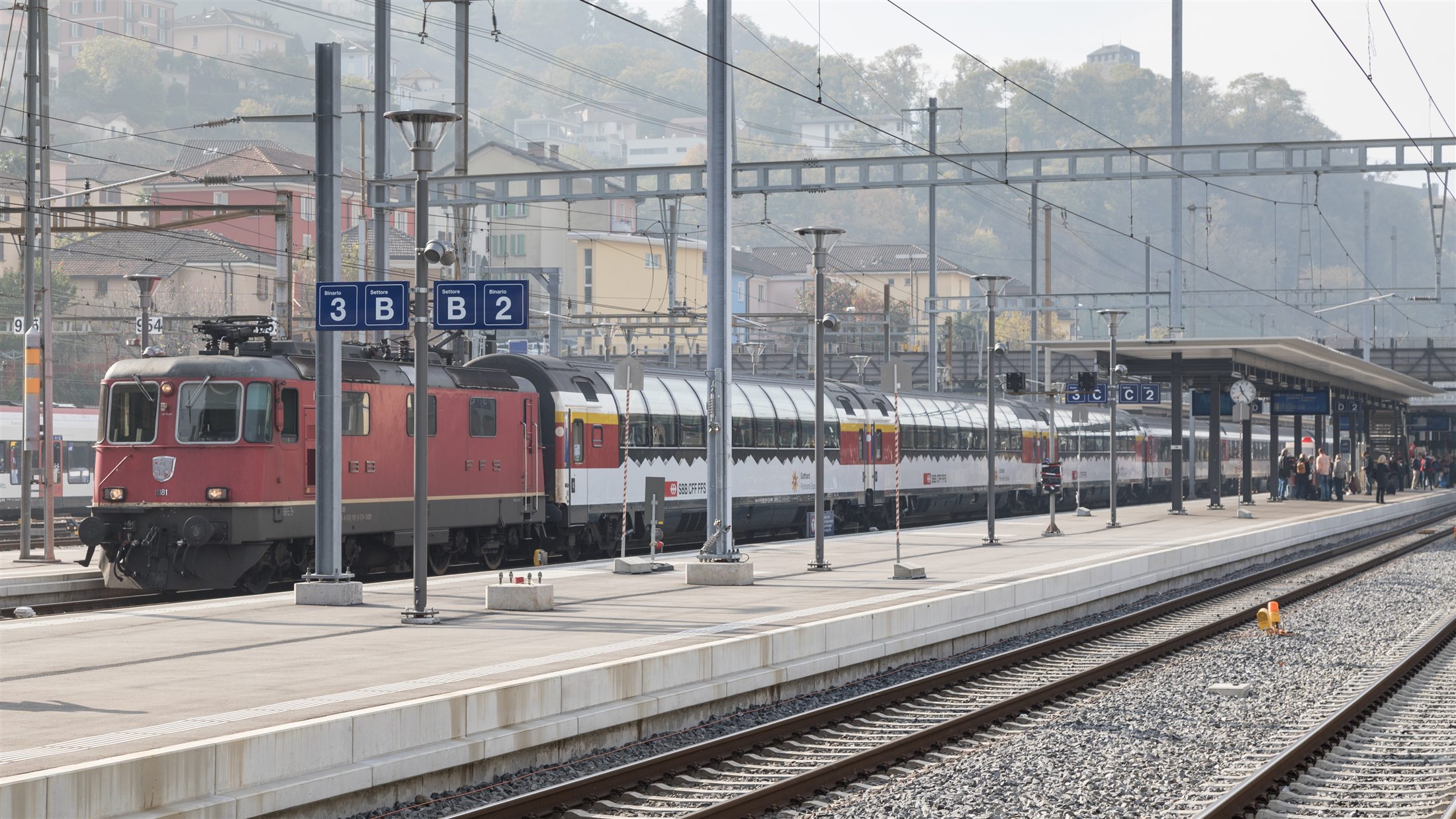 Gotthard Panorama Express, barco no Lago de Lucerna e trem panorâmico rumo ao Ticino de língua italiana