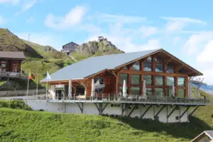 Fachada do restaurante Eigernordwand em Kleine Scheidegg